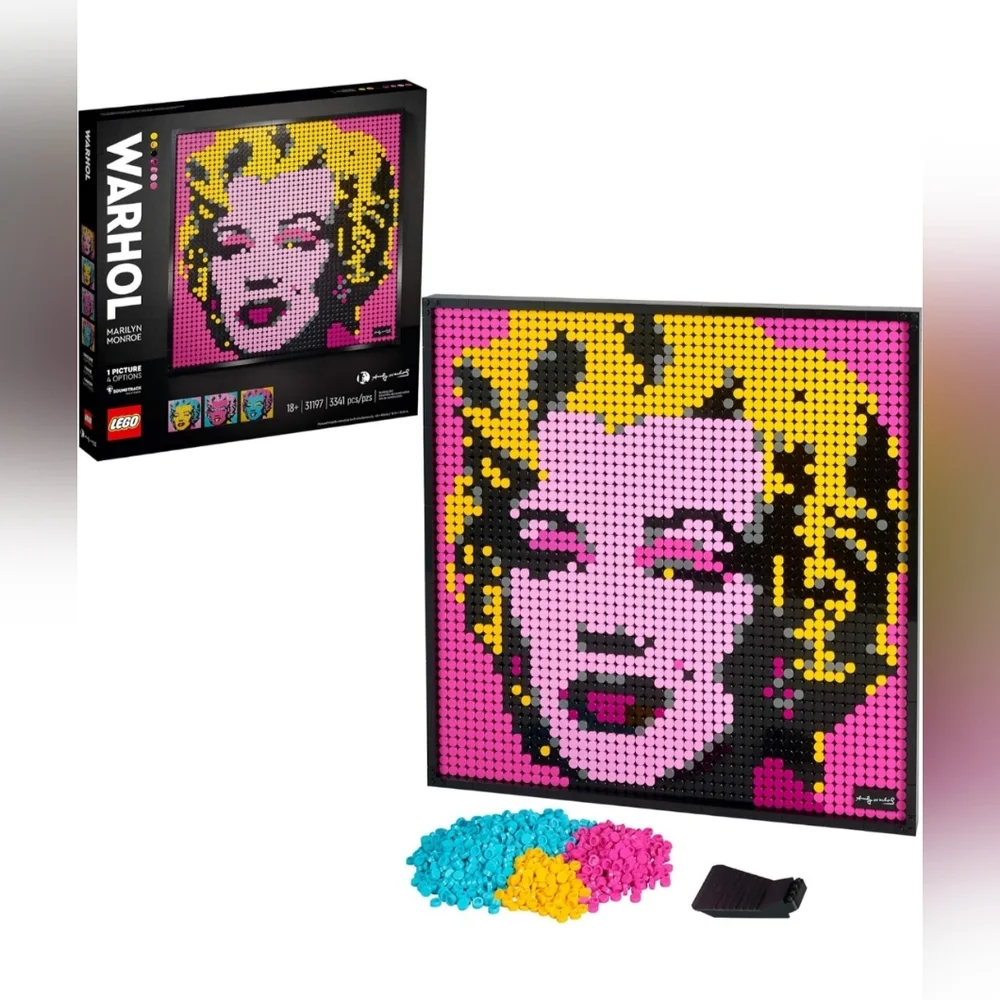 LEGO 31197 Art Marilyn Monroe Building Set 1 Picture 4 Options NWT Building Toy